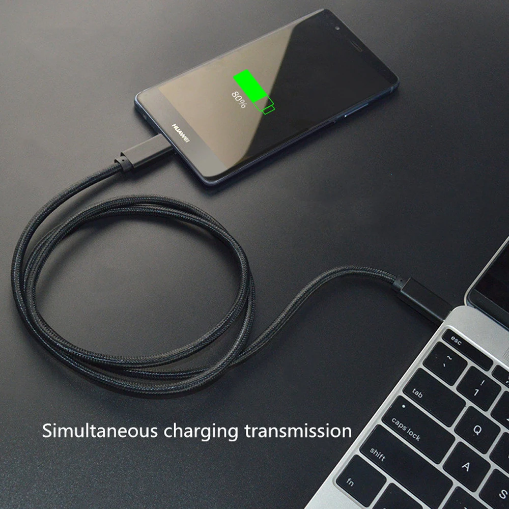 Кабель USB 3 1 Type c для ноутбука 100 Вт 5 А|Компьютерные кабели и разъемы| |