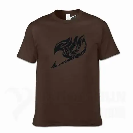 Boutique T-shirt Summer New Printed Fairy Tail T Shirts Men Anime T Shirts Short Sleeve O-neck Fashion T-shirt Cartoon Tops Tee