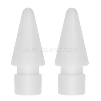 

2Pcs Spare Nib Tip For Apple Pencil 1st 2st iPad Pro Stylus Touchscreen Pen Drop Shipping