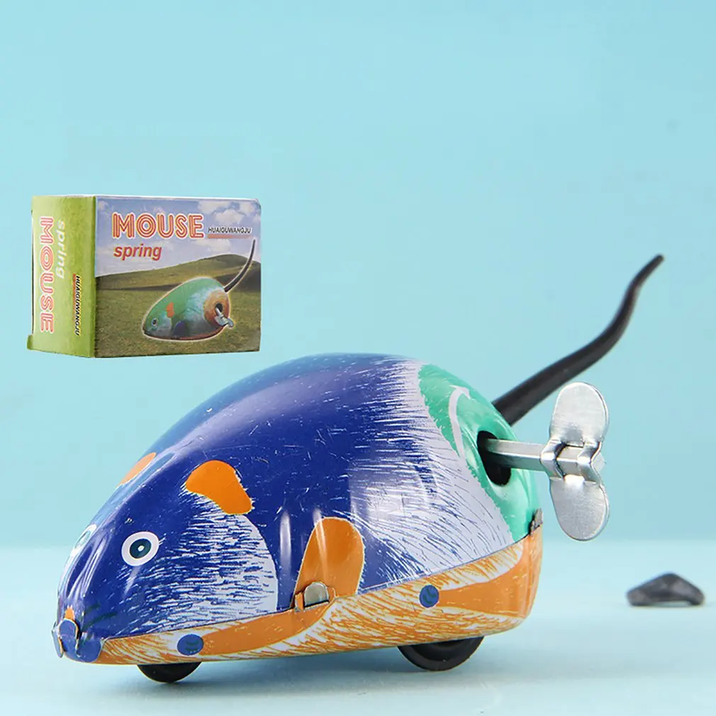 Classic Mini Clockwork Classic Toy Animal Mouse Clockwork jumping Winding Up Educational Toy Creative gift for Children Pet Toy Classic Mini Clockwork Classic Toy Animal Mouse Clockwork jumping Winding Up Educational Toy Creative gift for Children Pet Toy