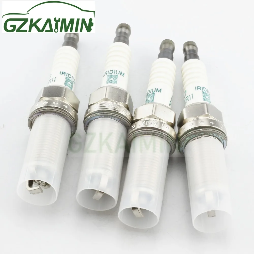 4 шт. 90919-01249 FK20HBR11 иридиевая Свеча зажигания для Toyota для Lexus GS350 IS250 LS460