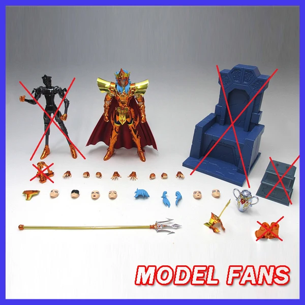 MODEL FANS IN-STOCK gt xc star Saint Seiya cloth myth EX 2.0 Poseidon PVC Action Figure Metal Armor Model Toys