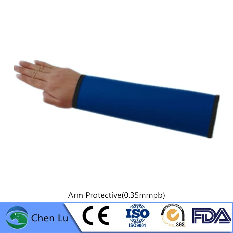 Genuine radiological protection 0.35mmpb Lead Armguards x ray radiation protection arm