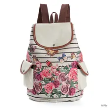 Творческий стиль в студенческом стиле Льняные женские джинсовые брюки рюкзак цветок студентам школьная сумка, рюкзак для путешествий