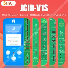 Jcid jc v1s código do telefone móvel leitura de cor original baterias código mudança treliça arranjo de arame reparação iphone 7 x 12pro max