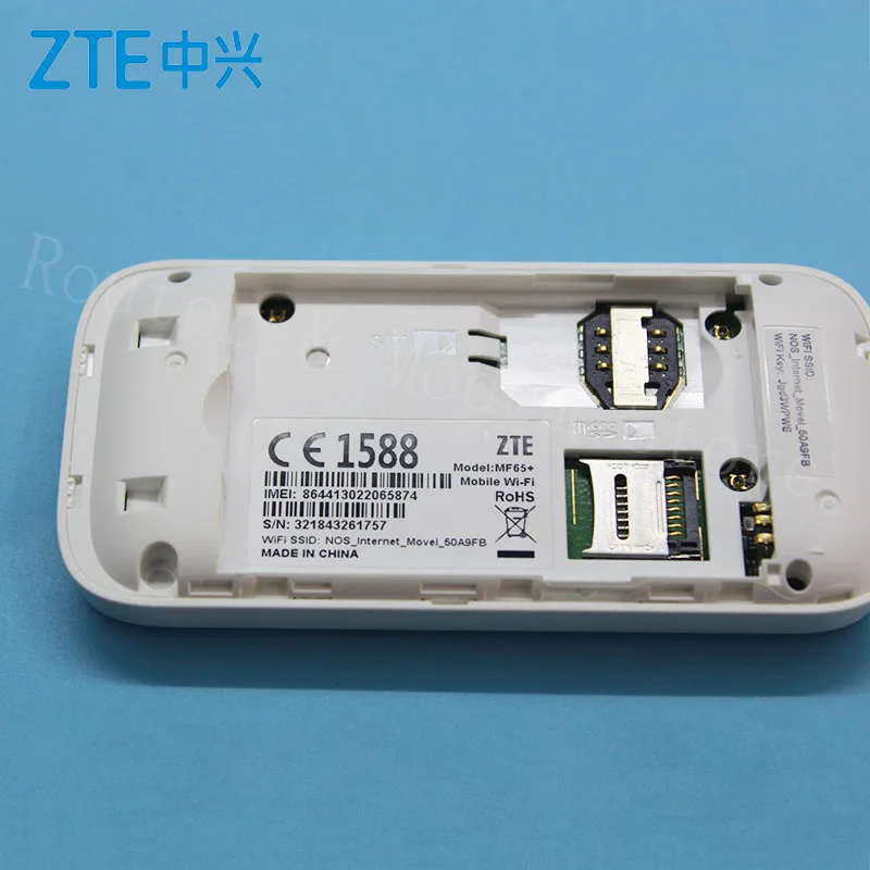 Разблокированный Роутер ZTE MF65 + HSPA 21 6 Мбит/с 3G беспроводной роутер UMTS 2100 МГц
