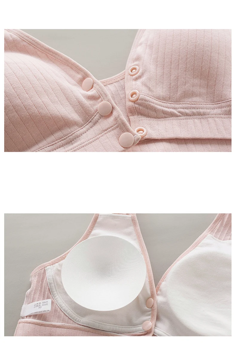 TEXIWAS Cotton Maternity Nursing Bra Breastfeeding Plus Size Bras for women used maternity clothes near me