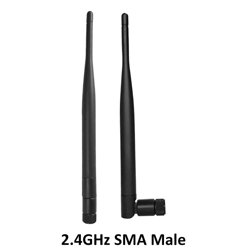 2 шт 2,4 ГГц антенна wifi 5dBi SMA Male 2,4 ГГц антенна для маршрутизатора Wi fi усилитель+ 21 см RP-SMA ufl./IPX 1,13 Кабель