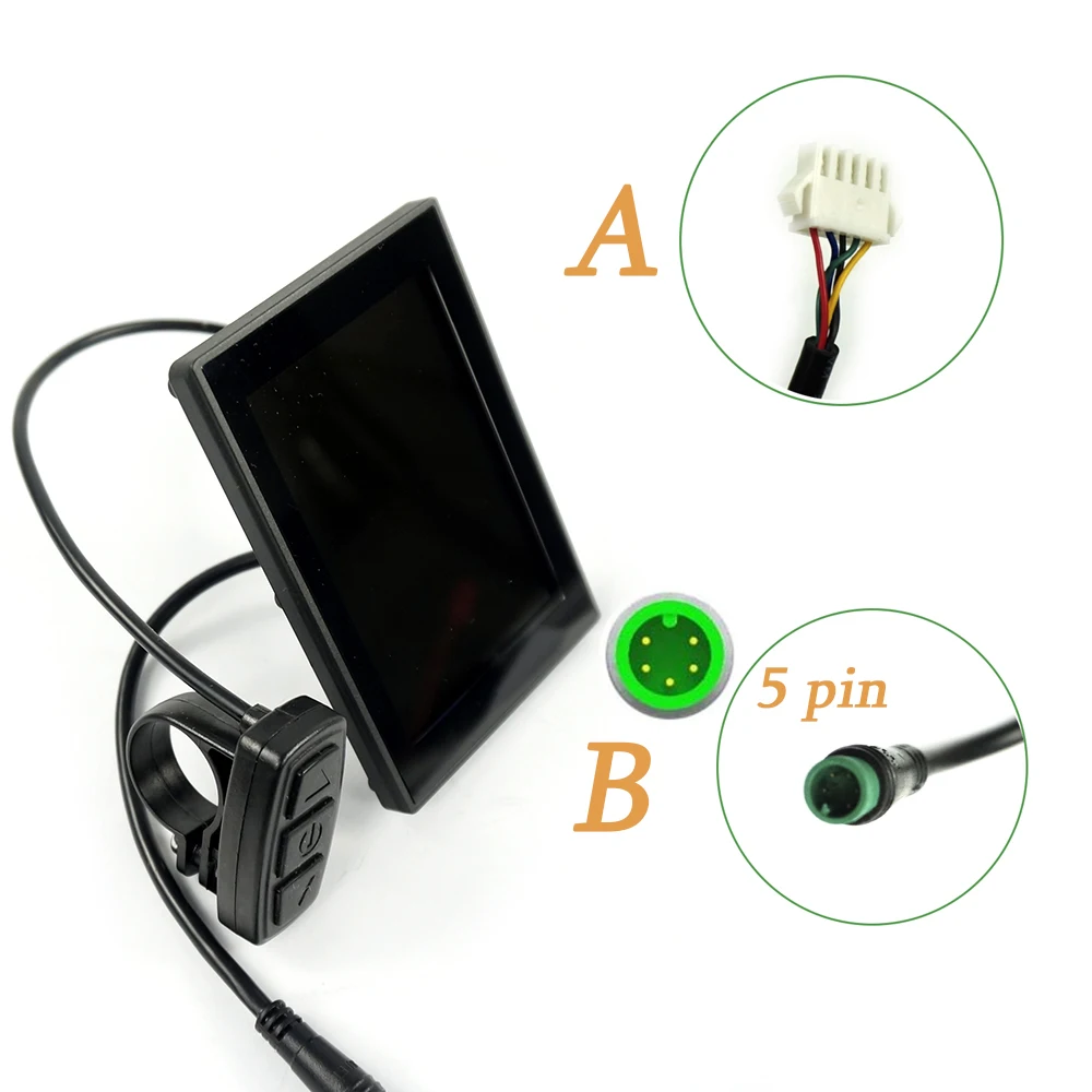 Okfeet Kt LCD 8S eBike 36V 48V дисплей для электрического велосипеда KT 8H