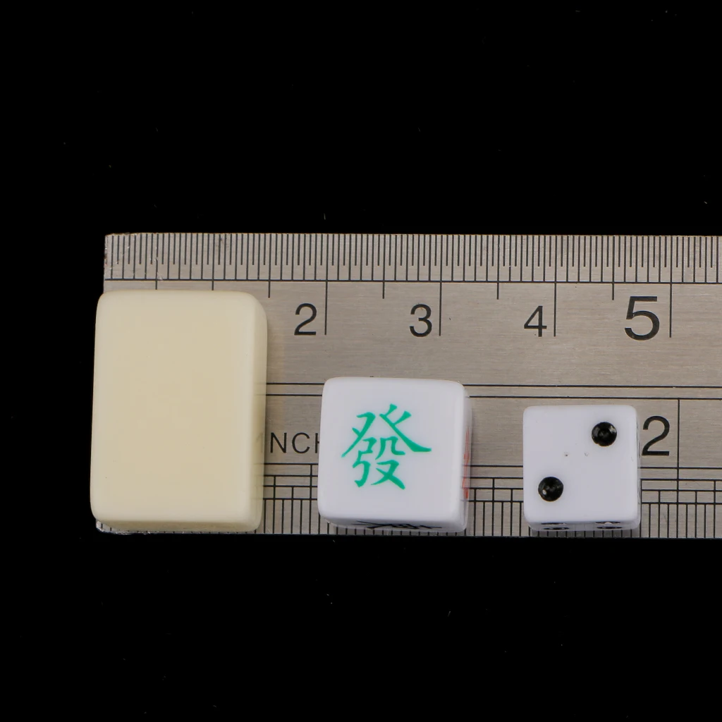 Mini Mahjong Chinese Traditional Game Gathering Party Game Ivory 20mm ML-023