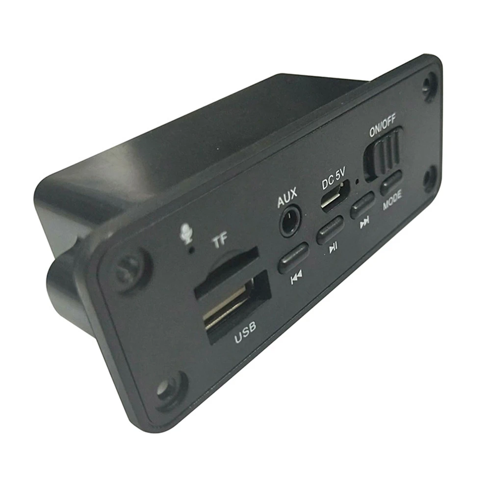 USB интерфейс с модулем усилителя Многофункциональный Bluetooth MP3 WAV портативный Aux 2x3W аудио FM 2,0 декодер плата автомобиля