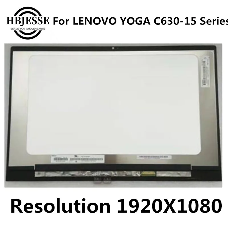

Original For LENOVO YOGA C630 Chromebook C630-15 series FHD 15.6 inch laptop LCD screen with touch screen assembly 1920*1080
