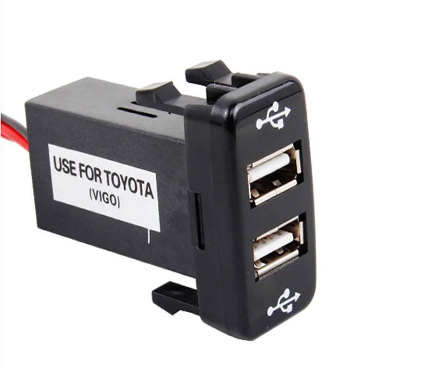 Розетки с двумя USB портами предназначены для зарядки Toyota оригинальный