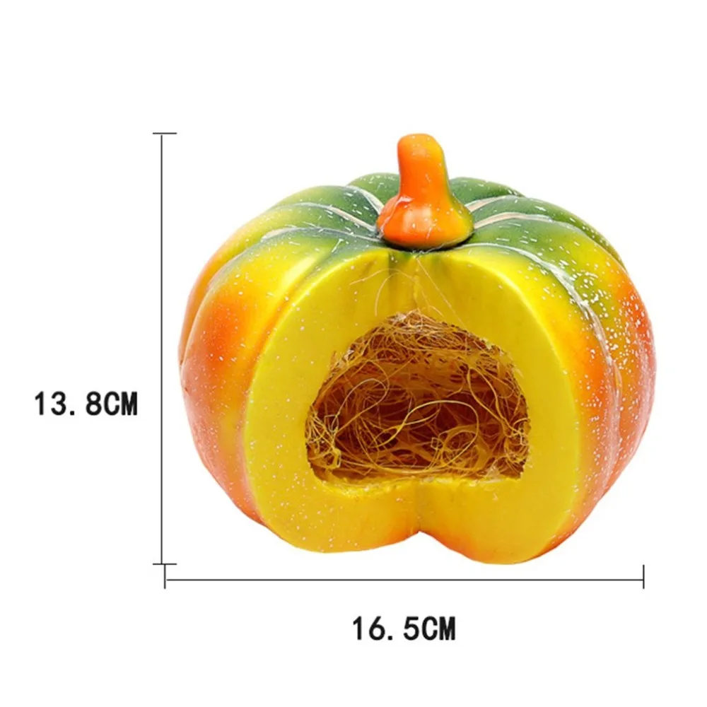 Искусственная тыква на Хэллоуин Поддельные реалистичные реквизит Сад домашний Декор украшение для Хэллоуина рождественские вечеринки маленький