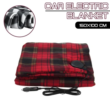 

12V Car Heating Blanket Energy Saving 150x100 Cm Car Electric Blanket Seat Cover Warm Electric Heating Blanket Carpet Heated Mat