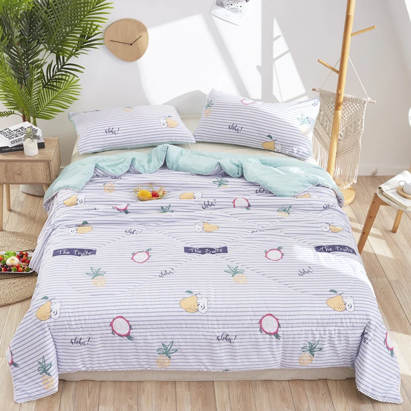 Quilt-7 1 шт., новое летнее воздухопроницаемое одеяло, моющееся одеяло для взрослых, тонкое одеяло, спальное одеяло королевского размера, одеяло, наполнитель - Цвет: Quilt-7