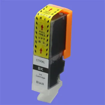 

Black Ink Cartridges pgi 750xl cli 751XL Compatible For Canon Pixma Ink Printer MX727 MX927 Ip7270 IX6770 MG5570 IX6870 IP8770