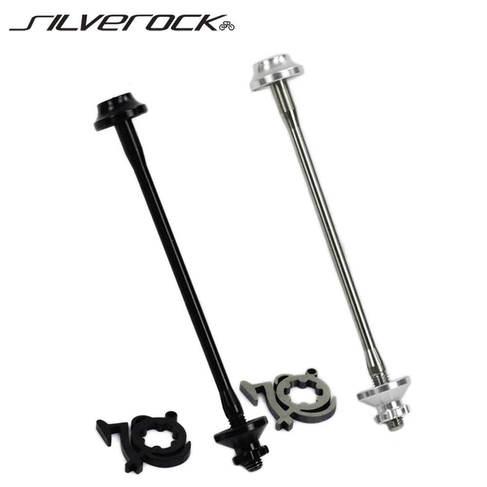Титановые передние шпажки Quick Release для велосипеда brompton 3 60 BMX Шестигранник 74 мм