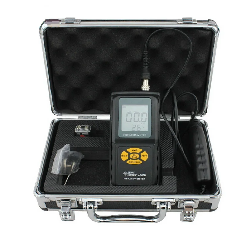 Smart Sensor AR63B Digital Precision Vibration Meter Tester Gauge Analyzer 2