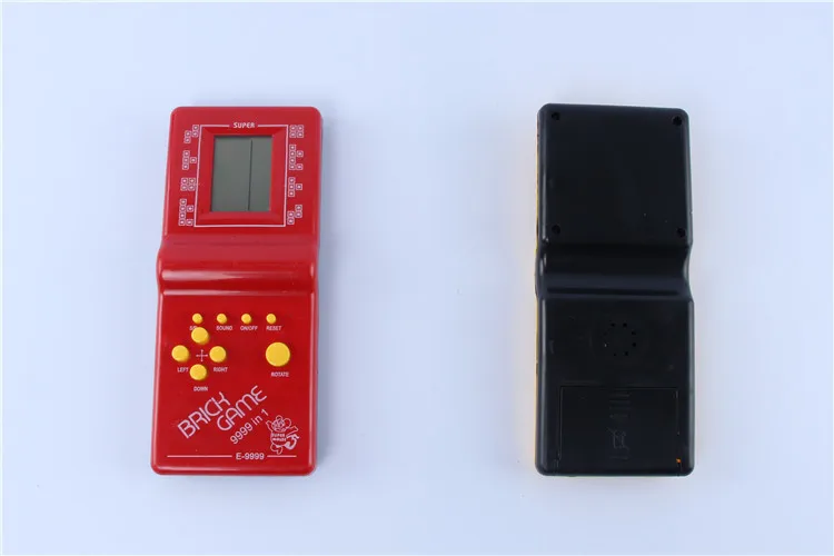 Classic Handheld Game Machine Tetris Game Kids Game Console Toy with Music Playback Retro Children Pleasure Games Player