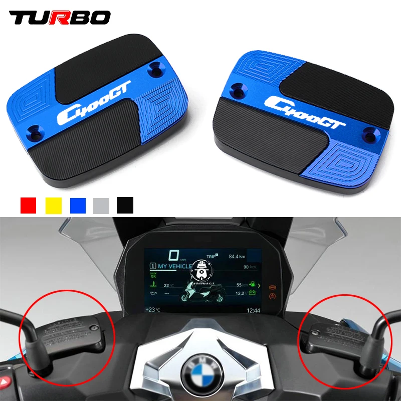 

For BMW C400X C400GT C400 X GT C 400X 2019 2020 Motorcycle Accessories Front Brake Clutch Cylinder Fluid Reservoir Cover Cap