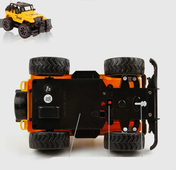 1:24 RC автомобиль супер большой пульт дистанционного управления автомобиль дорожный автомобиль внедорожник джип внедорожный автомобиль 1/16 Радиоуправляемая машина электрическая игрушка Dirt Bike