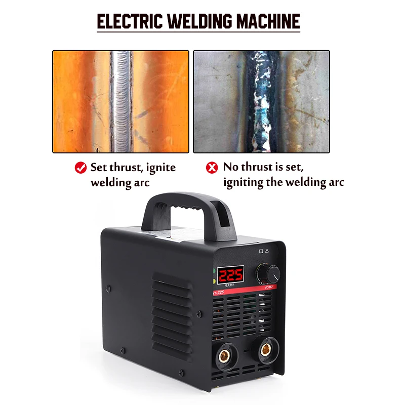 FORGELO 4200W spawacz falownik DC ARC MMA 225Amp wyświetlacz LCD spawarka Stick narzędzie dla domu początkujący lekki wydajny FORGELO 4200W spawacz falownik DC ARC MMA 225Amp wyświetlacz LCD spawarka Stick narzędzie dla domu początkujący lekki wydajny