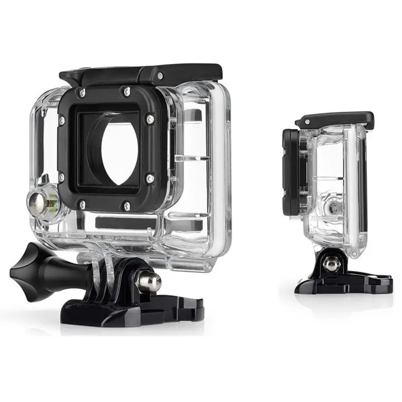 Водонепроницаемый защитный корпус прозрачный чехол для GoPro Hero 3 3+ 4 Go Pro OZ