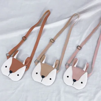 

Raged Sheep Cute Cartoon Kids Children Girls PU Leather Shoulder Bag Messenger Mini Small Money Holder Wallet Kid Bag Coin Pouch