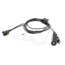 Casque walkie talkie professionnel, oreillettes à Tube d'air, Radio bidirectionnelle, pour Motorola MTH600 MTH650 MTH800 MTH850 MTP850 