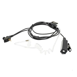 Casque walkie talkie professionnel, oreillettes à Tube d'air, Radio bidirectionnelle, pour Motorola MTH600 MTH650 MTH800 MTH850 MTP850 
