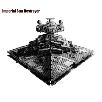 

In Stock 05062 1359pcs Star War The Imperial Super Star Destroyer Lepining Building Blocks Bricks Toys Star Wars 75055