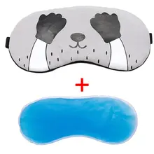 Офисные подарки Спящая помощь гель для укладки волос маска для сна Мультяшные домашние удобные патчи для глаз школьные путешествия холодное Расслабление повязки на глаза
