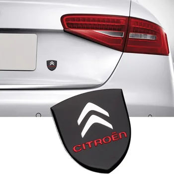 

Metal Car Rear Trunk Sticker Styling for Citroen C4 C5 C3 Berlingo Saxo C4l Xsara Picass Auto Shield Emblem Decal Accessories