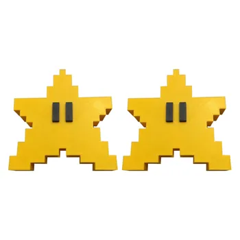 

Pixel Star Christmas Tree Topper 3D Star Shape Decorative Topper Decor for Christmas Tree DTT88