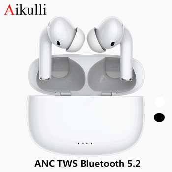 

TWS Wireless Earphone Active Noise Cancelling Earbuds 40dB ANC Hybrid Noise Cancellation Bluetooth 5.2 Earphone With Microphone