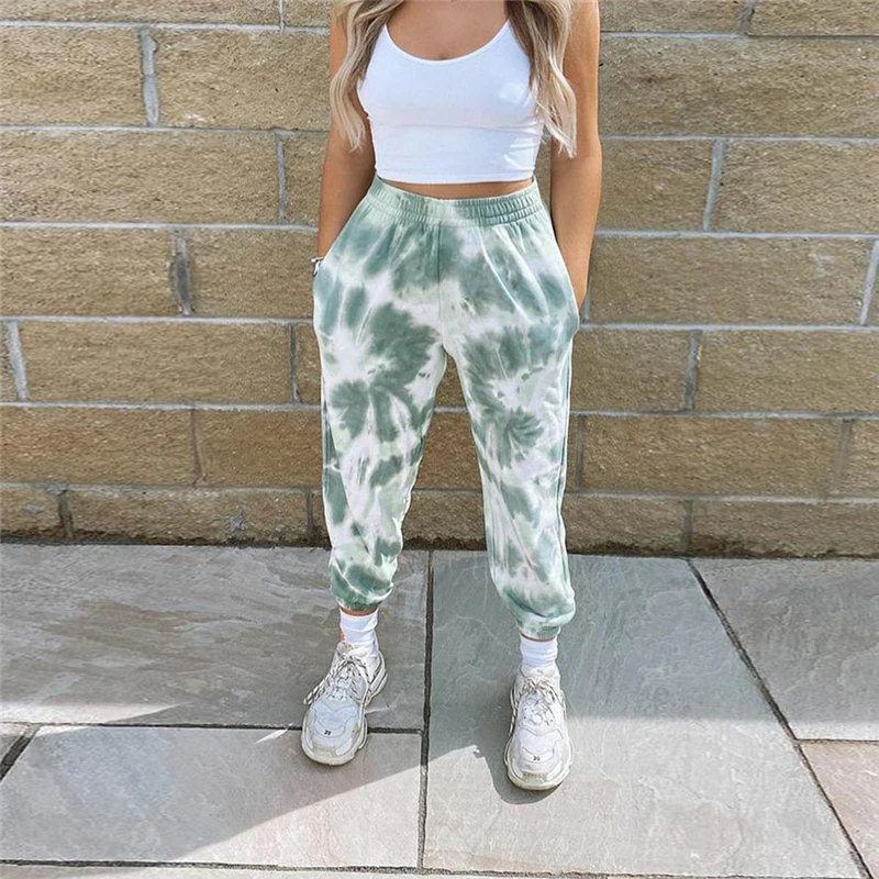 2020 Women´s Tie Dye Color Trousers Casual Sweatpants Running Sport Pants Home Wear S-2XL 2020 Women´s Tie Dye Color Trousers Casual Sweatpants Running Sport Pants Home Wear S-2XL