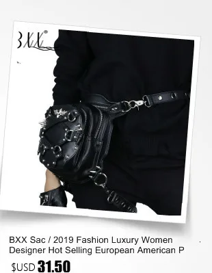 BXX/пара панк Chestpack Ретро сумка через плечо рок для мужчин и женщин Готический Фанни пакеты тактический карманный мотоцикл ноги пакет 19K-a96
