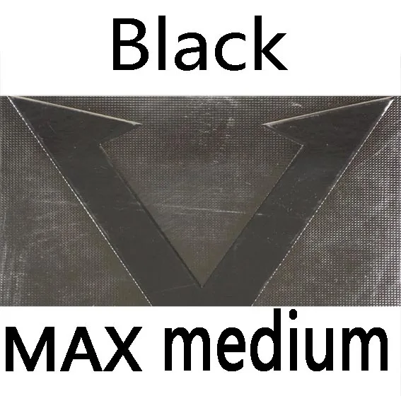 Black Max Medium XIOM RED VEGA ASIA SEPPD прыщи в настольном теннисе резиновая губка для пинг-понга Tenis De Mes 79-009 offension - Цвет: Black Max Medium