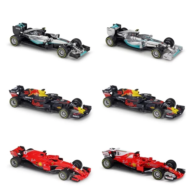 Гоночный Автомобиль Ferrari SF90 SF71H SF70H SF16H RedBull Honda RB15 RB14 RB13 RB12 Benz W07 W10 1:43 Bburago F1 2019