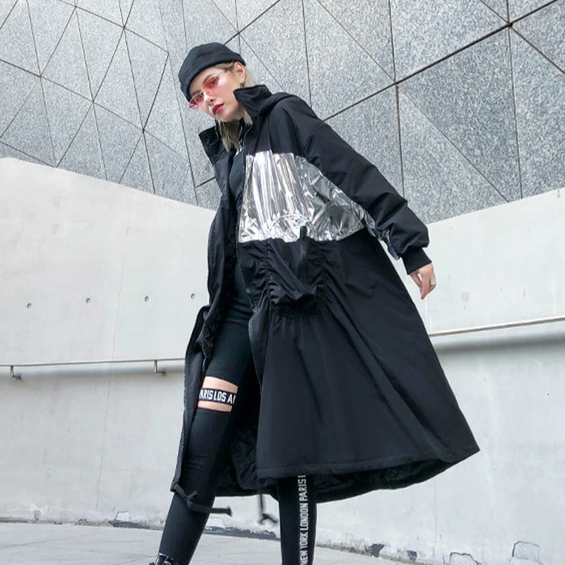 Max LuLu, модная Корейская уличная одежда, женские зимние куртки в стиле панк, женские теплые стеганые пальто с капюшоном, повседневные Длинные парки, большие размеры