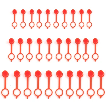 

300/350pcs M6 M8 M10 Assorted Grease Zerk Fitting Caps Brake Bleeder Screw Caps Dust Covers with Keeper