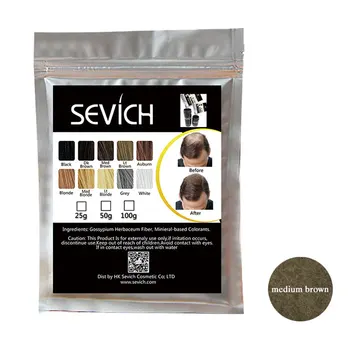 

Refill Health Hair Building Fiber Growth Easy Apply Treatment Unisex Fibre Loss Care Instant Thickening Washable Powder Coloring