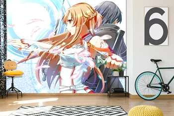 

[Self-Adhesive] 3D Sword Art Online 492 Japan Anime Wall Paper mural Wall Print Decal Wall Murals Belly