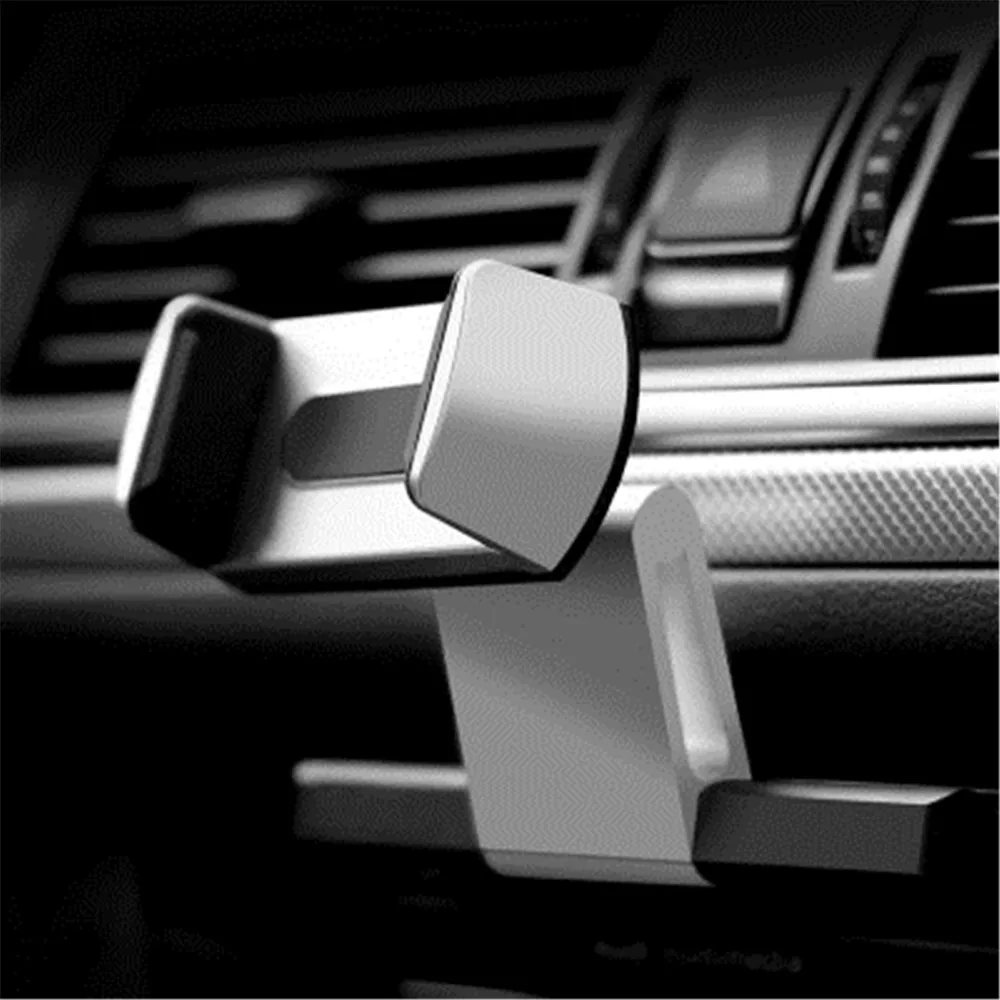 Универсальный автомобильный держатель для CD, алюминиевый держатель для мобильного телефона, держатель в автомобиль, аксессуары для телефона в автомобиле