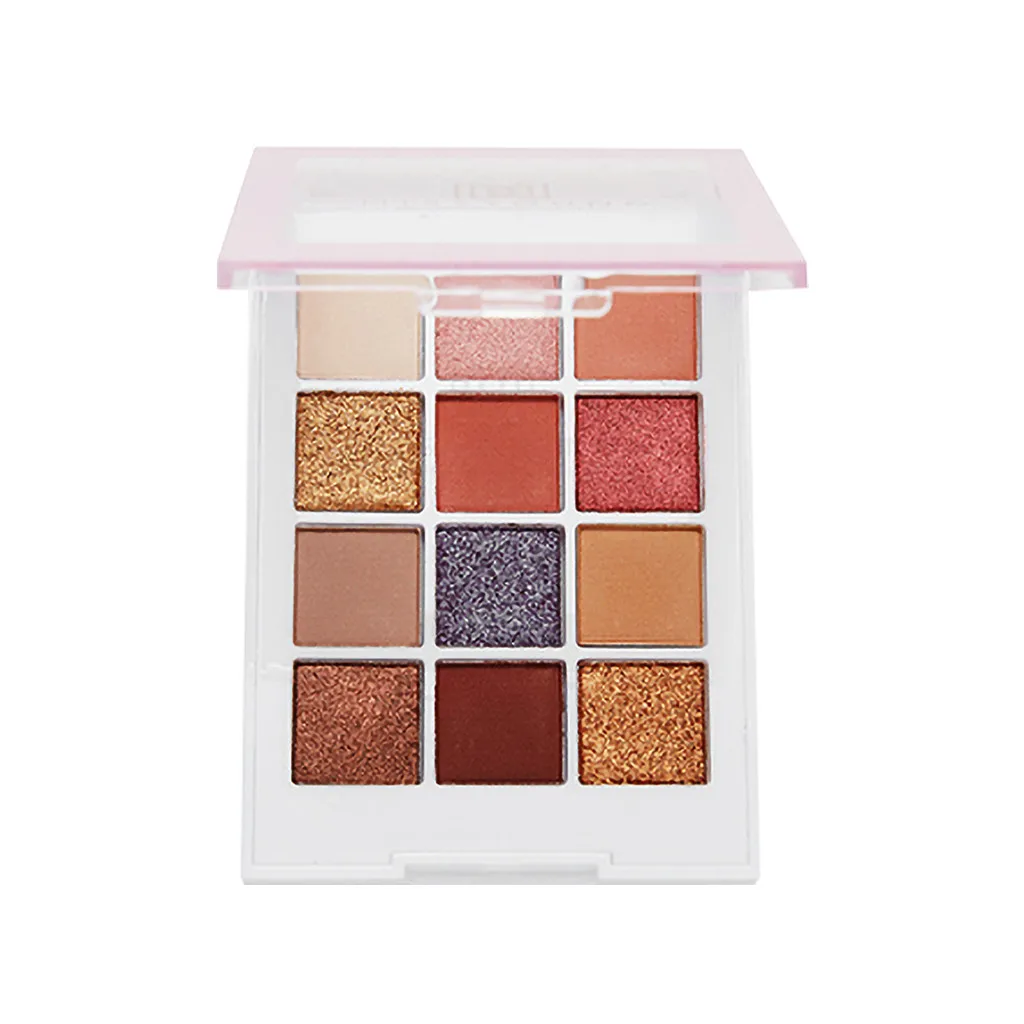 Pearl Glitter Eye Shadow Powder Long-lasting Metallic Matt Eyeshadow Cosmetic Makeup 12Color makeup Eyeshadow pallete
