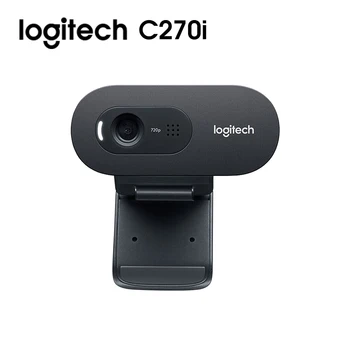 

Logitech C270 / C270i HD Webcam 720p HD Built-in Microphone Web Camera USB2.0 Free drive Webcam for PC Web Chat Camera