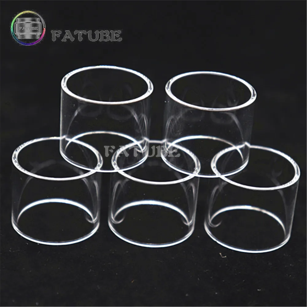 5 шт. FATUBE ПРЯМЫЕ стеклянные аксессуары для сигарет для Vandy vape kylin RTA 6 мл 4 мл/kylin Mini3ml/kylin M/kylin V2 RTA стеклянная трубка