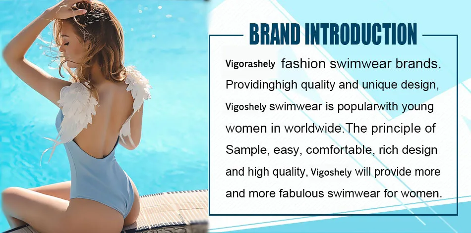 Vigorashely, сексуальный купальник с глубоким v-образным вырезом, Женская винтажная цельная одежда, женский купальник,, бандаж, монокини, Одноцветный купальник, одежда для плавания
