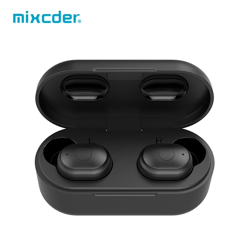 Mixcder T1 TWS 5,0 Беспроводной наушники, HD стерео Bluetooth наушники спортивные Bluetooth гарнитура с двойной микрофон